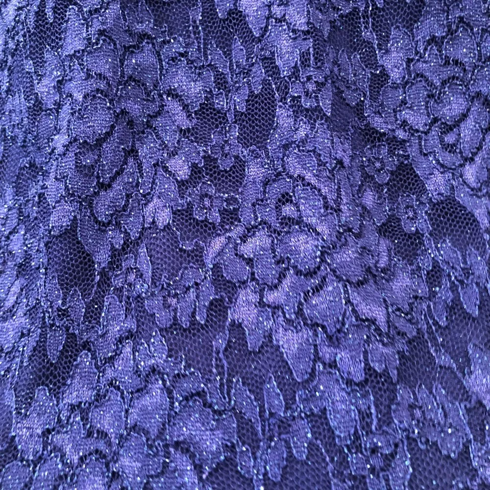 B Darlin Formal Halter Blue Lace Dress - Image 6