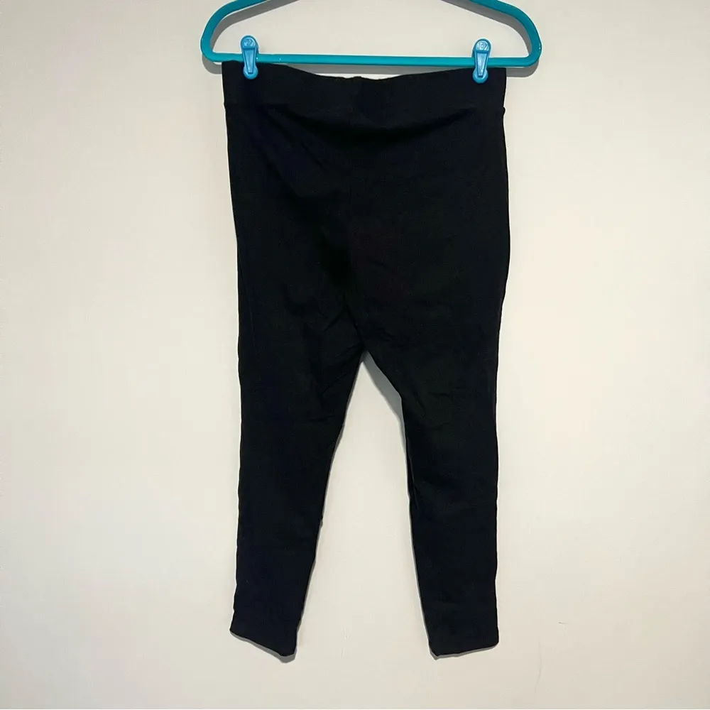 Torrid Black Distressed Mesh Fishnet Stretchy Leggings Pants Plus Size 1 - Image 5