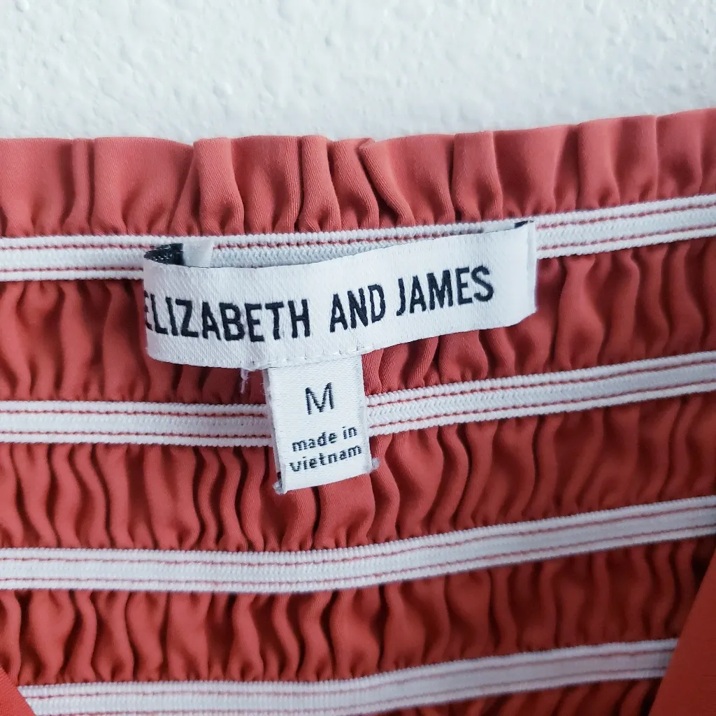 Elizabeth And James Rushed Tank Top Blouse - Image 7