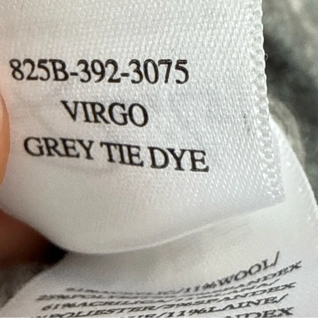 RAILS Virgo Wool Blend Grey Tie Dye Crewneck Sweater XS - Image 6