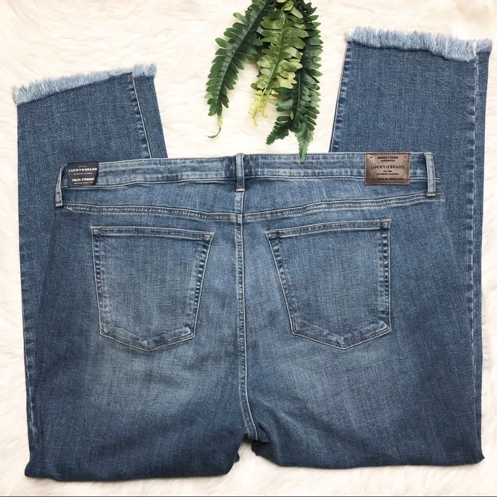 Lucky Brand Lolita Straight Jeans 24W - Image 3