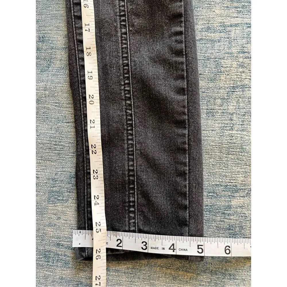 We The Free People Faded Black High Rise Pull On Jeggings 28" - Image 7