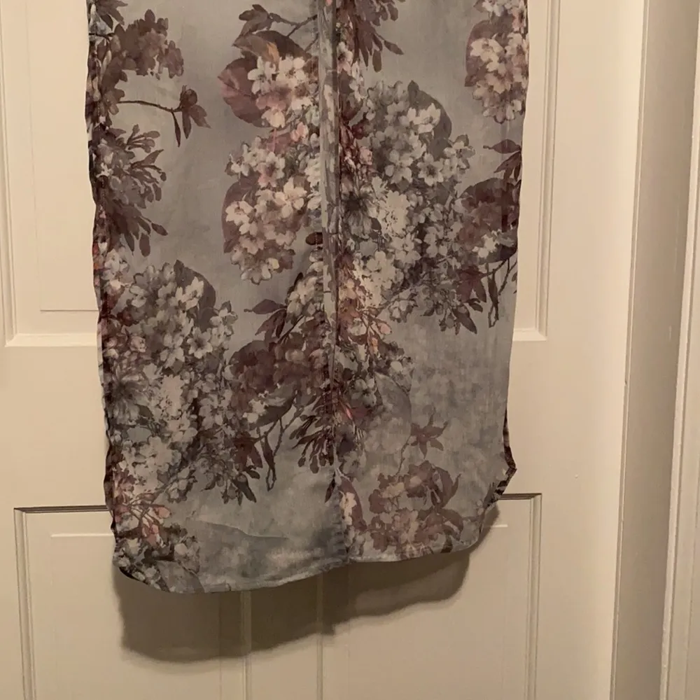 Mango sleeveless semi-sheer floral maxi blouse, 10 - Image 3