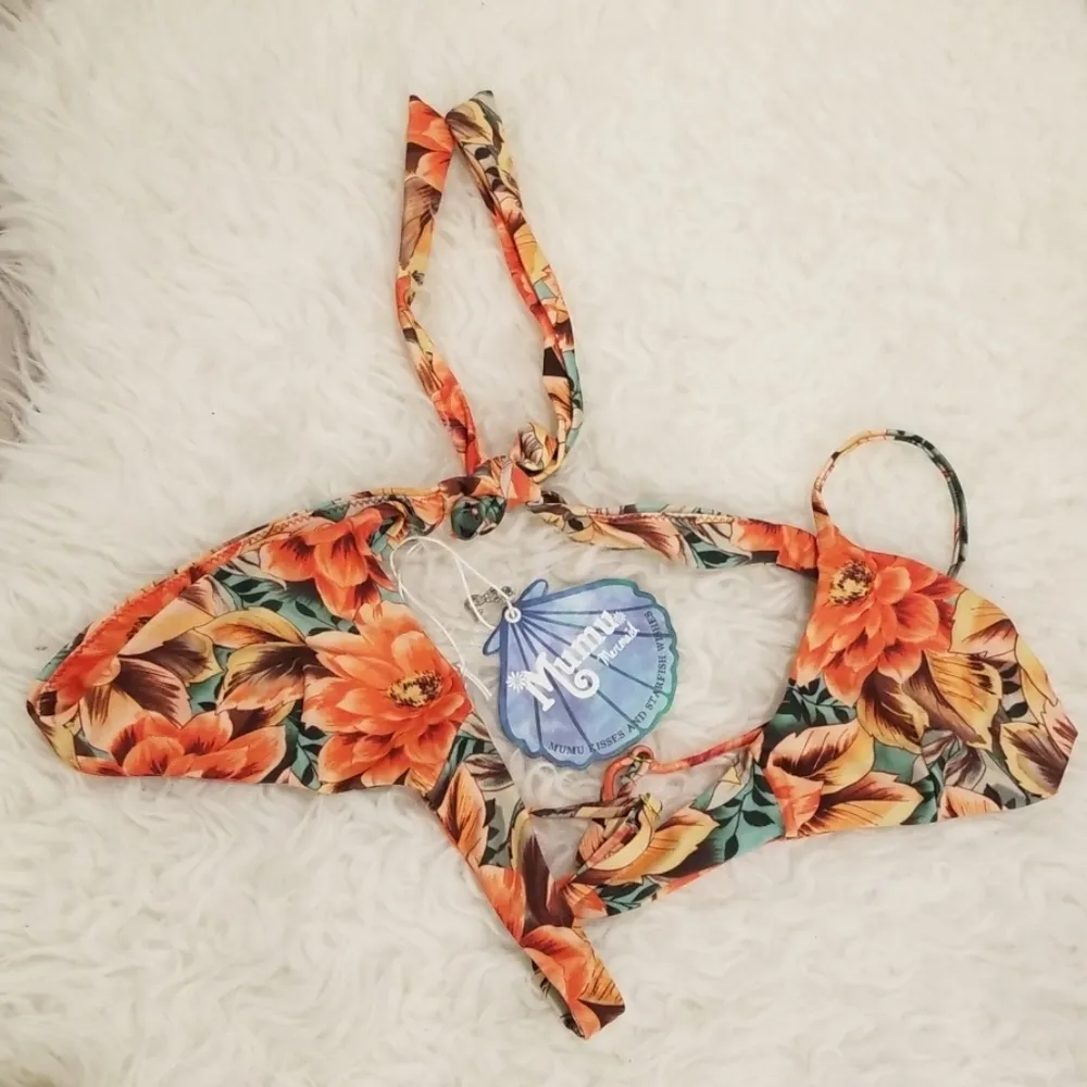 💕SHOW ME YOUR MUMU💕 Ryder Wrap Bra Bikini Top - Image 8