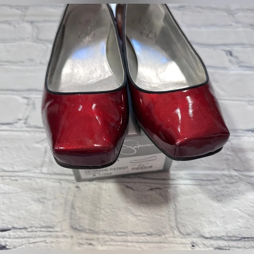 Jessica Simpson Belina Flats in Ruby - Image 4