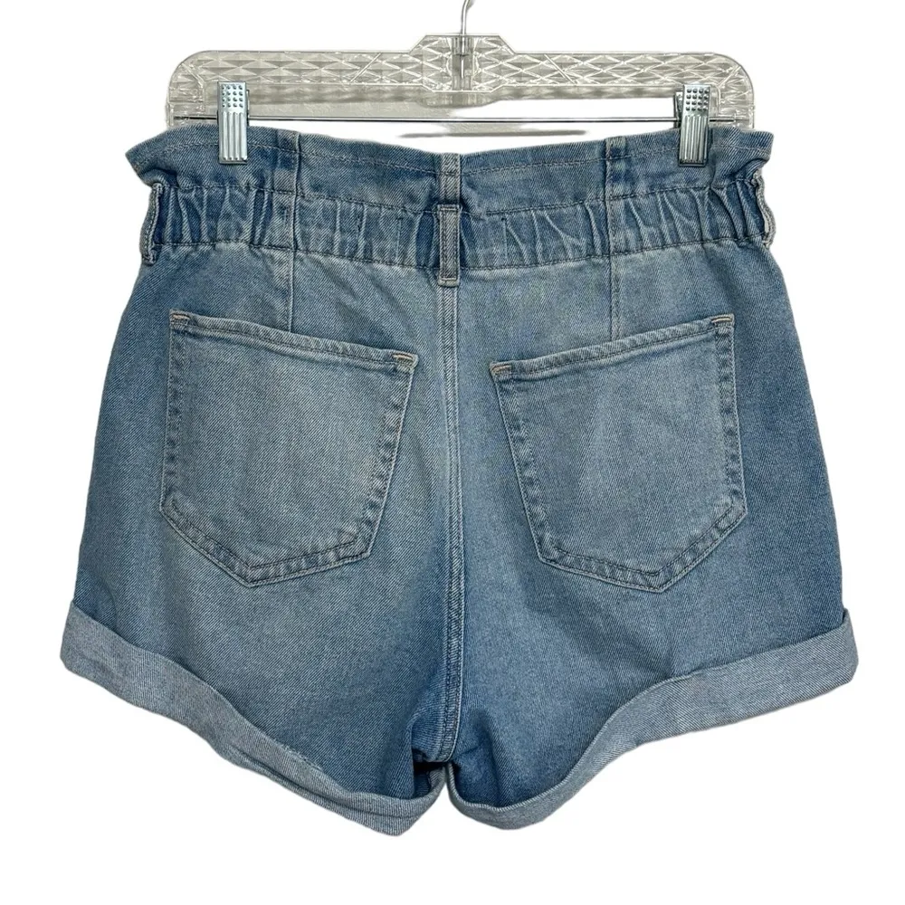Hollister Ultra High Rise Mom Elastic Waist Denim Shorts - Size 9/29 - Image 2
