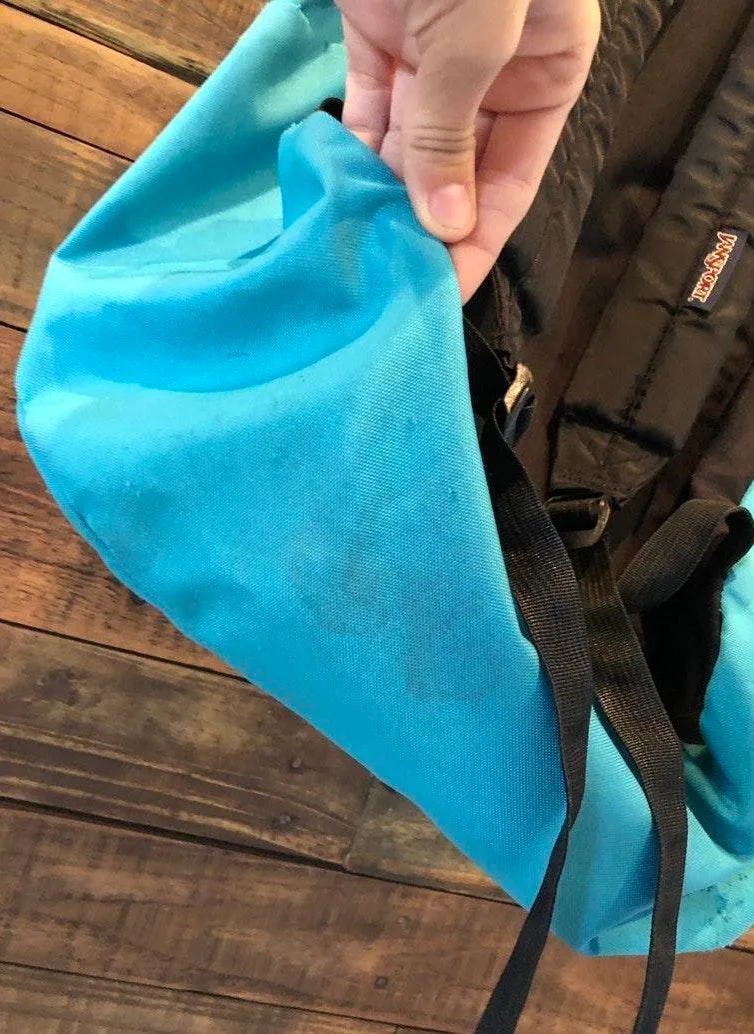Jansport Turquoise Backpack - Image 7