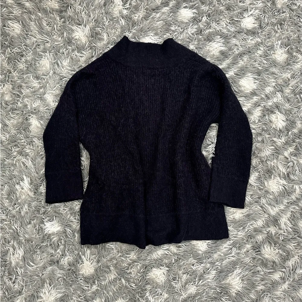 J. Crew Merino Wool Open Front Patch Pocket Cardigan Sweater - Image 4