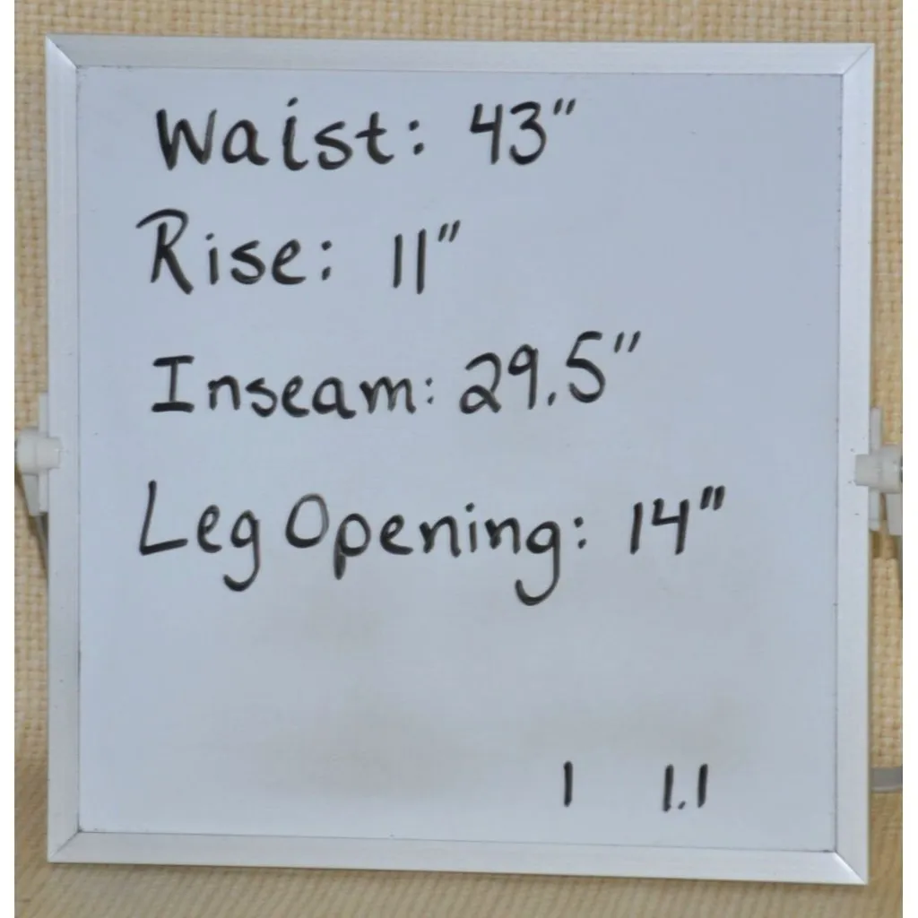 The Limited Women's Pants Size 20W Black Animal Snakeskin Print Pockets Straight - Image 9