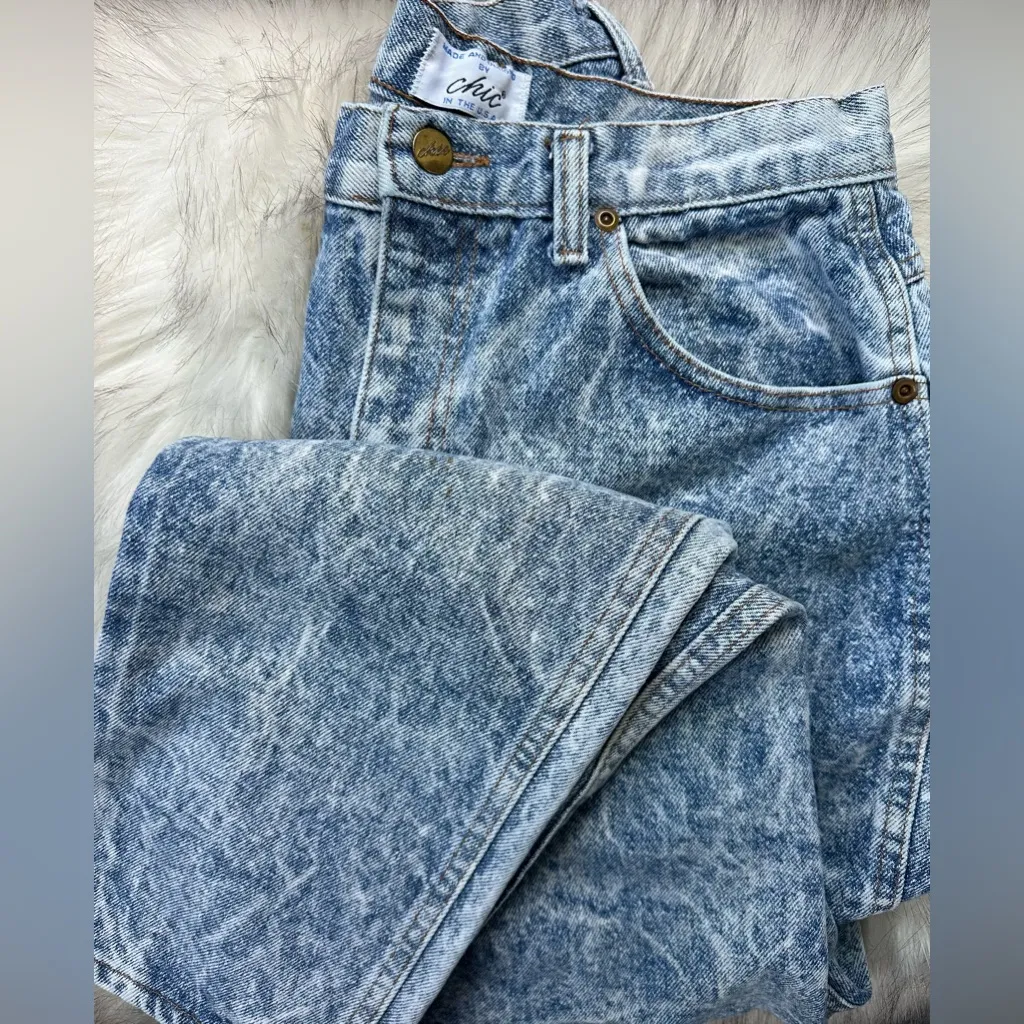 Vintage Chic Made & Designed By Chic In The USA Size 14 inch waist flat - Image 5