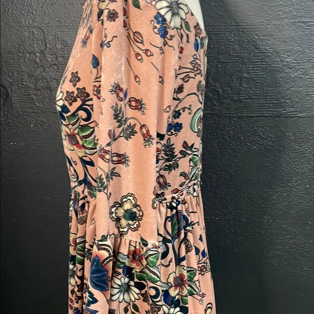 Easel Floral Pink Dress - Image 5