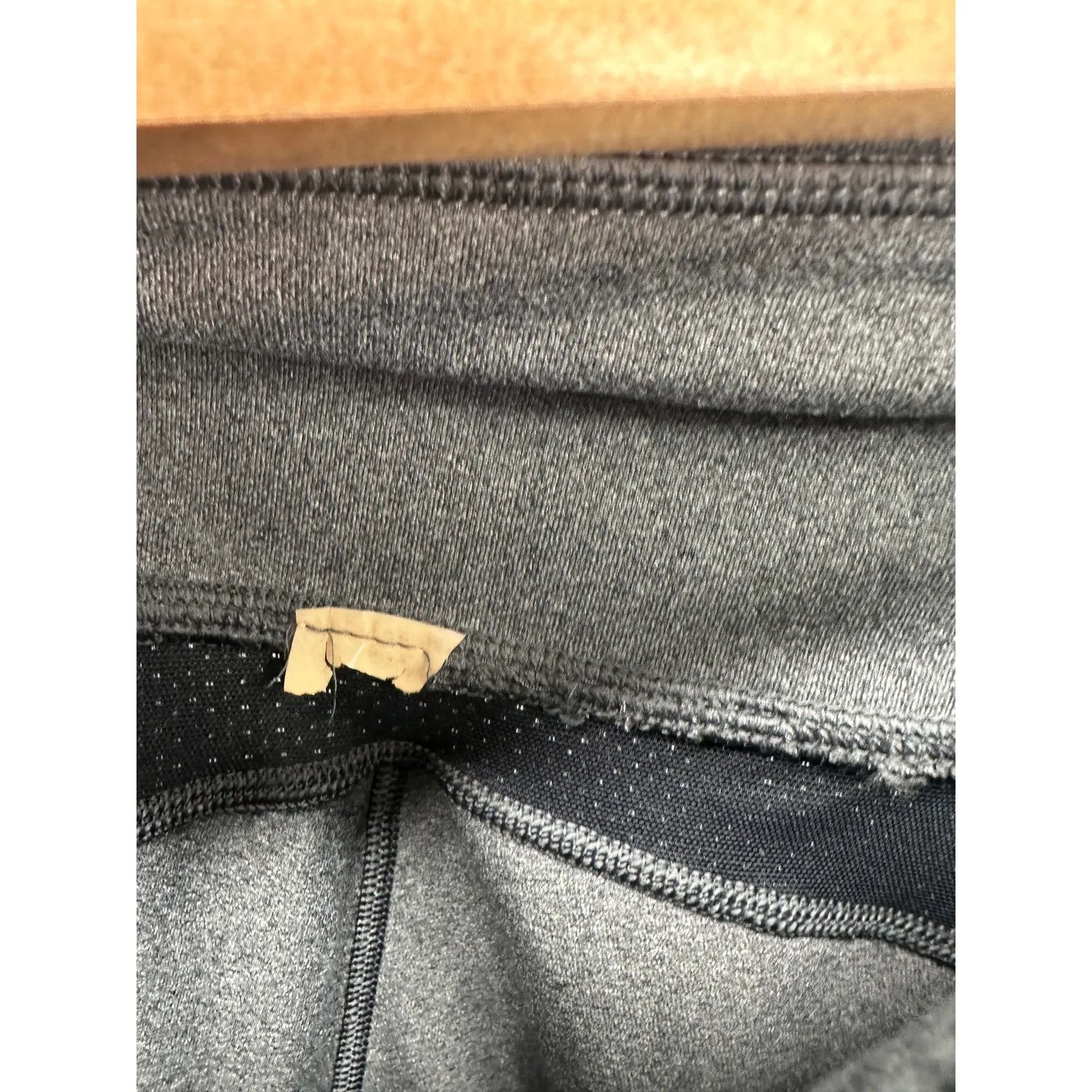 CALIA‎ Leggings Women SIZE Medium Grey Calf Cinch Detail Hidden Zip Activewear Gray - Image 5