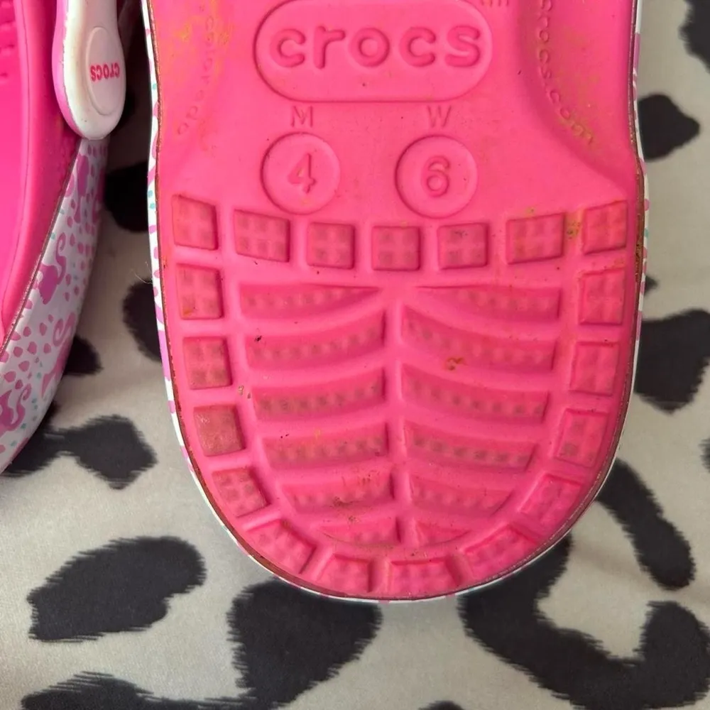 Barbie Crocs Classic Unisex Clog! (W6/M4) In Perfect Condition - Image 8