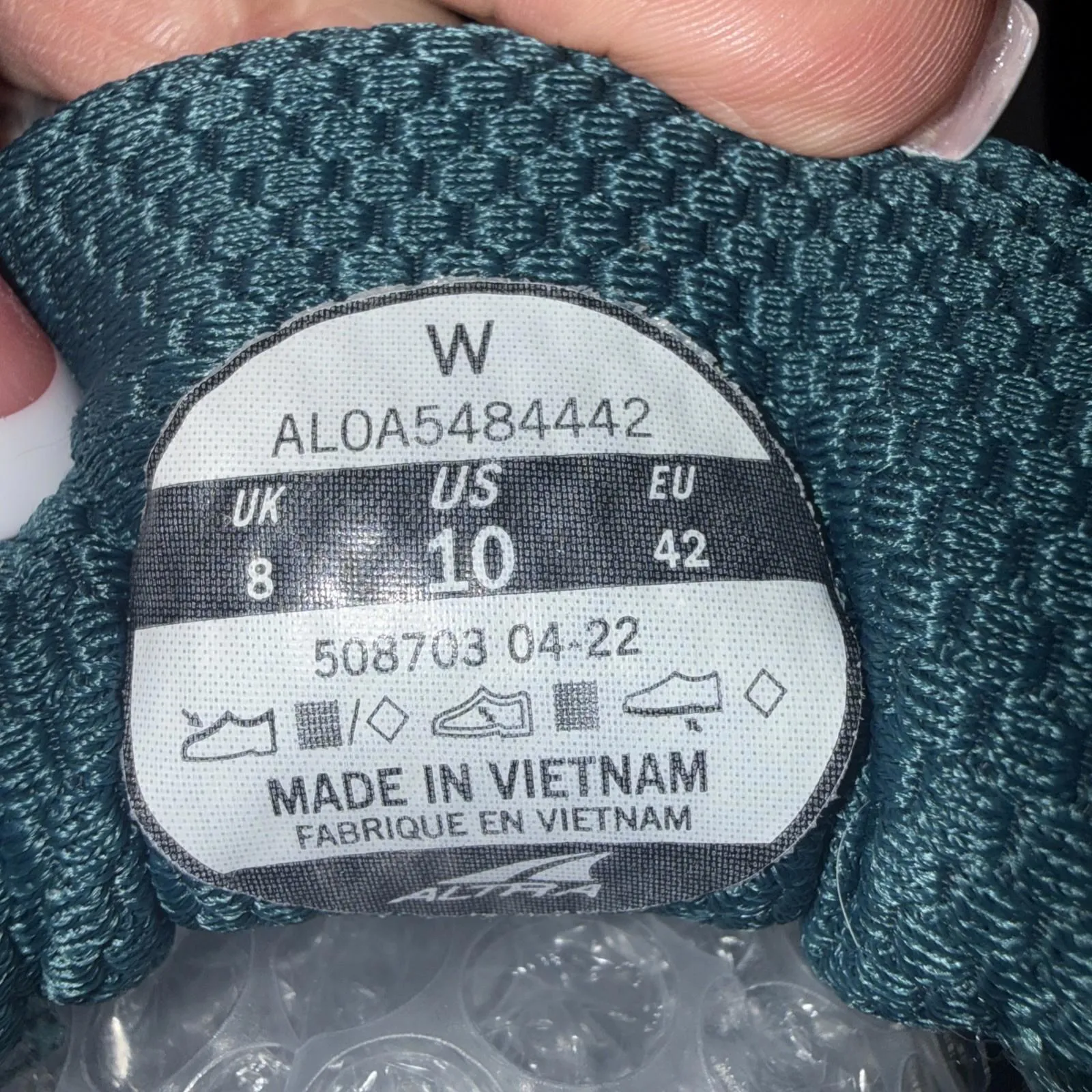 Altra Blue Paradigm 6 Road Running Shoes Ego Max Sneakers Women’s Size 10 - Image 8