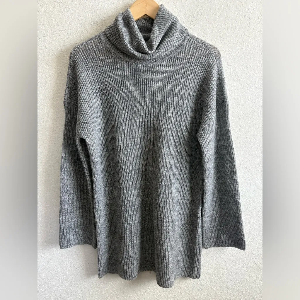 L'ACADEMIE Sable Sweater Dress in Grey Revolve Mini Long Sleeve | Size XSmall - Image 2