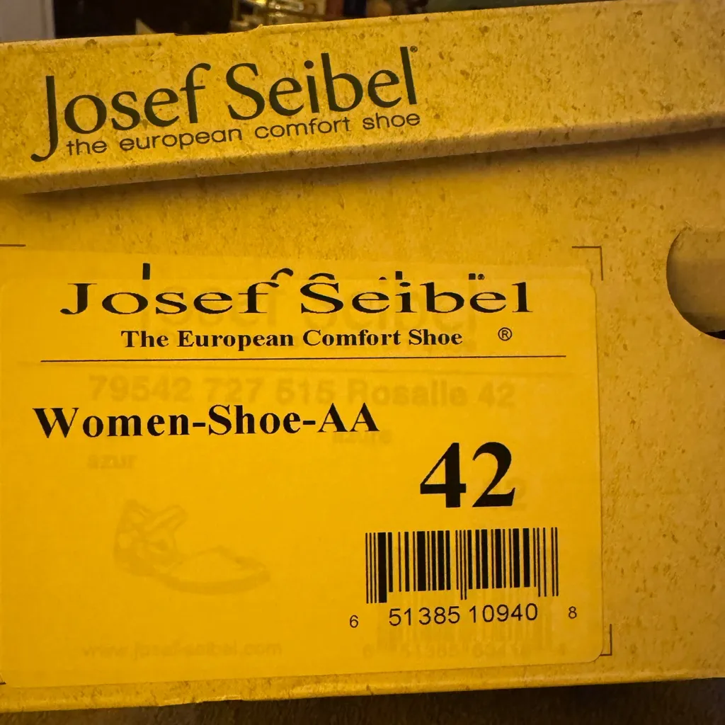 JOSEF SEIBEL Rosalie 42 in Blue Size 42 / Size US Womens 11 New in Box - Image 14
