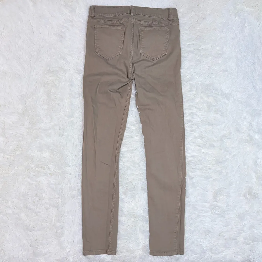 Rafaella Skinny Tan Jeans - Image 2