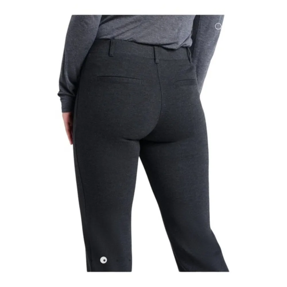 Betabrand Bootcut Classic Dress Pant Yoga Pants Black Size XL Petite EUC #2737 - Image 3