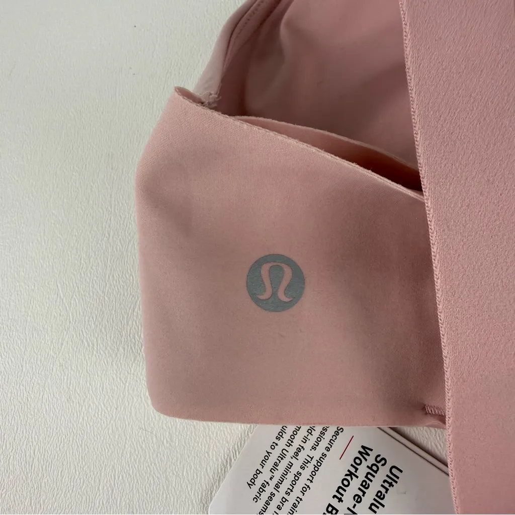 🌸 Lululemon “UltraLu” Square Neck Workout Bra - Image 9