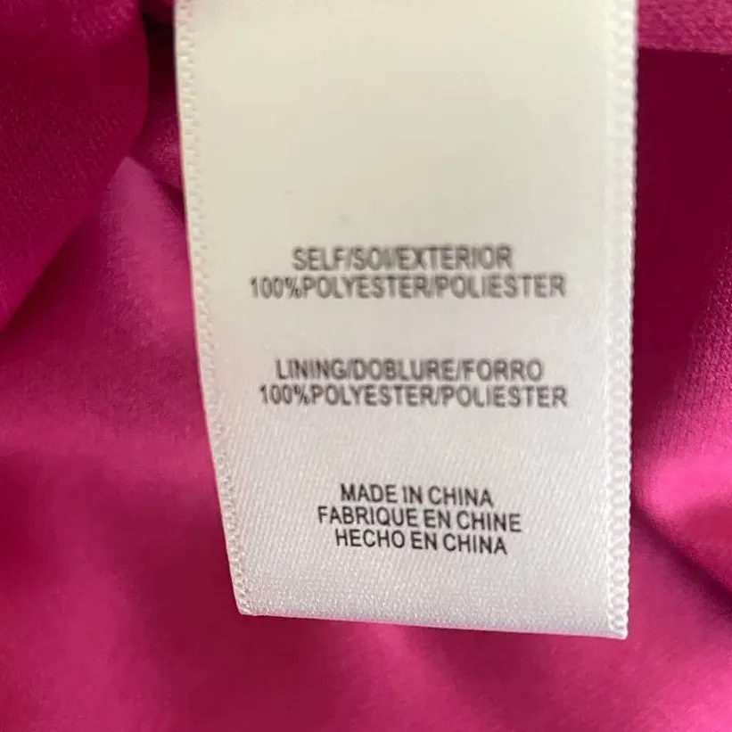 WAYF Women Crop Top‎ S Pink Abstract Floral Cottage Whimsical Fairy Festival NEW - Image 9