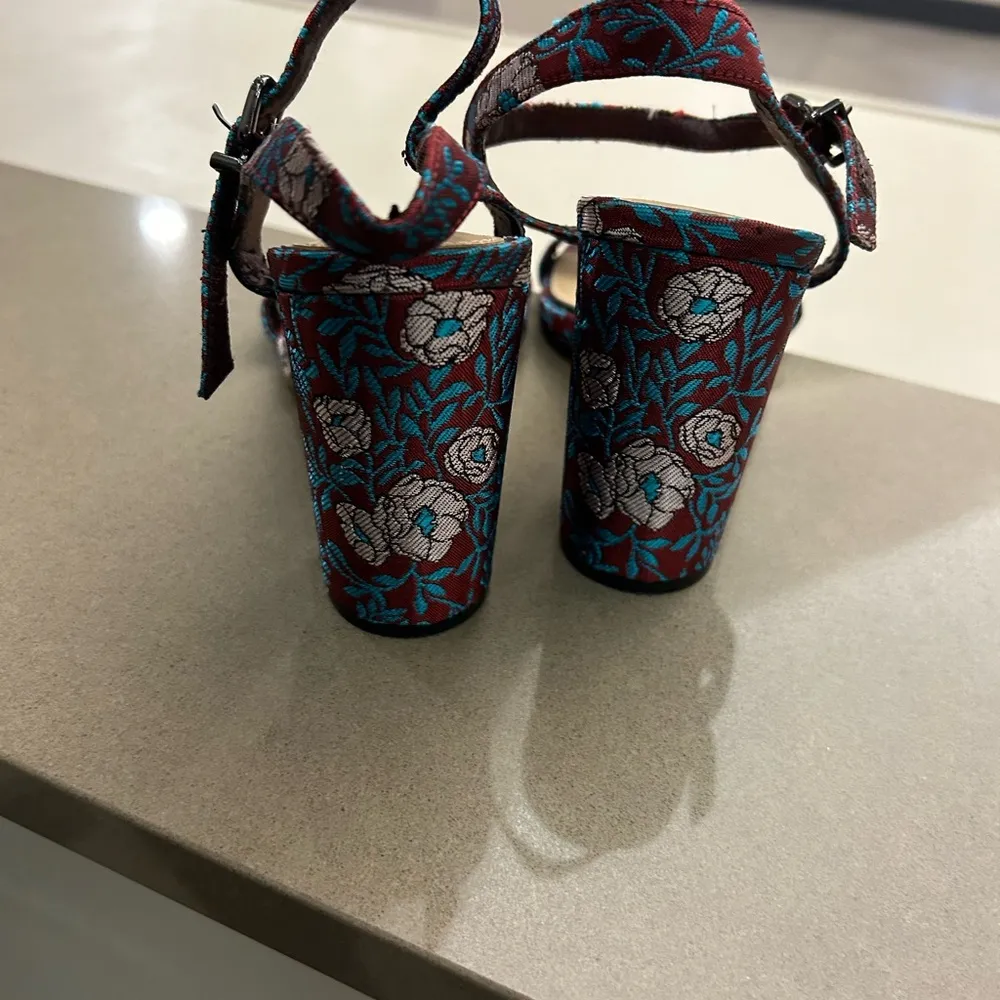 GIANNI BINI heels 8 floral design-gorgeous-preowned - Image 8