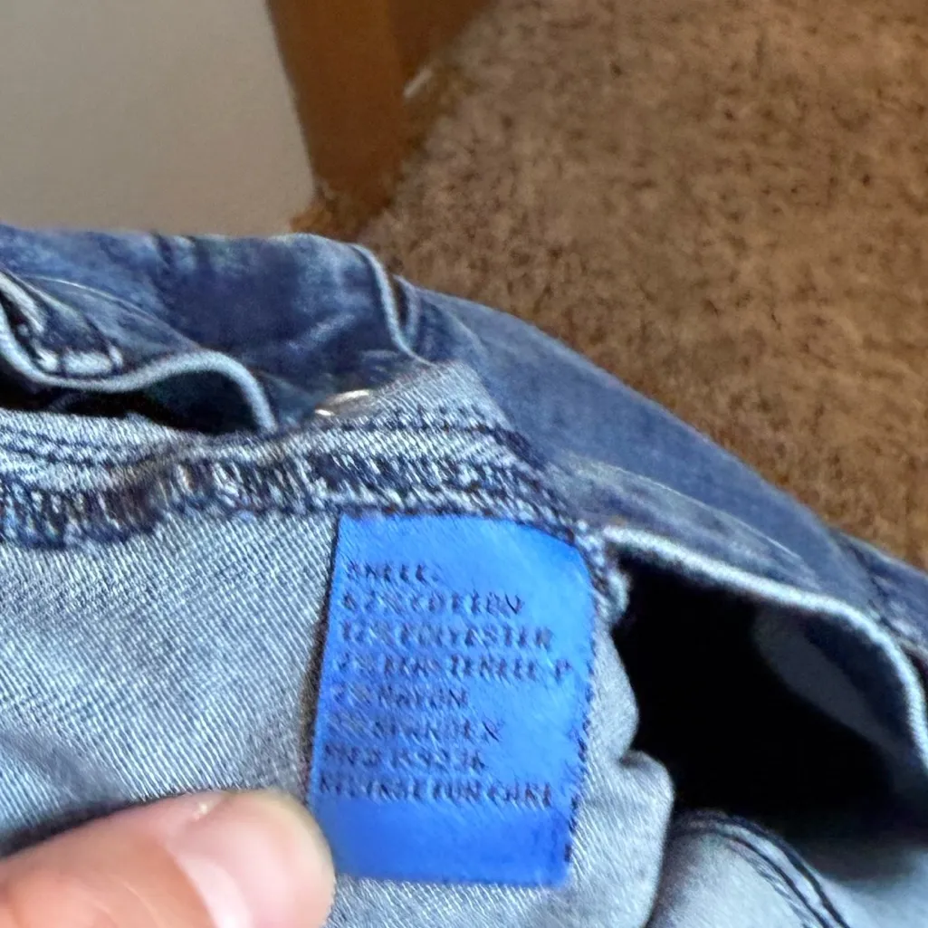 J. McLaughlin Rainey Staight‎ Leg Front Split Seam Jeans Blue Size 6 - Image 6