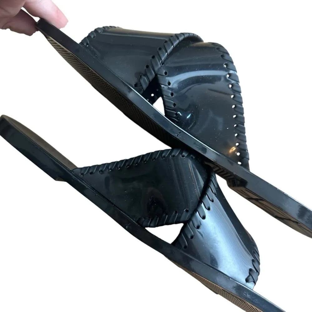 Jack Rogers Womens SLOAN X BAND Open Toe Slip On Slide Sandals Size 7 - Image 6