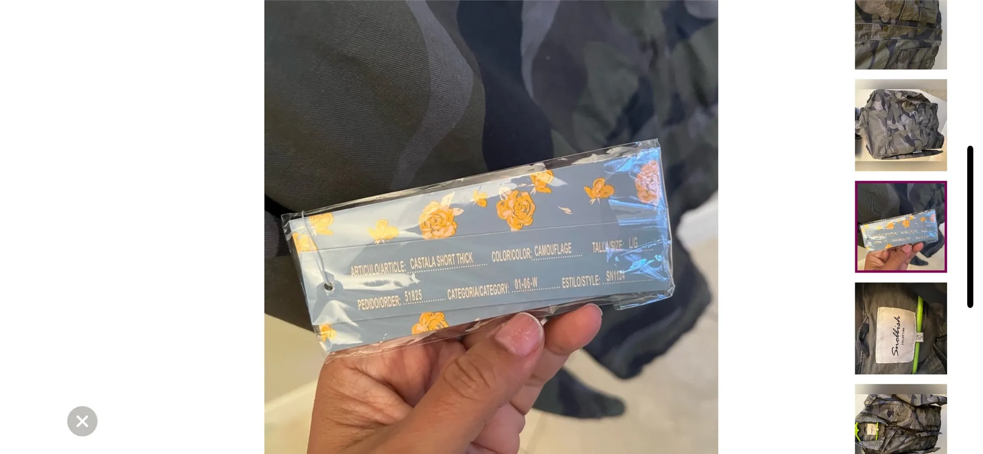 NWT Snobbish Collection camouflage jacket sz L Green Size L - Image 9