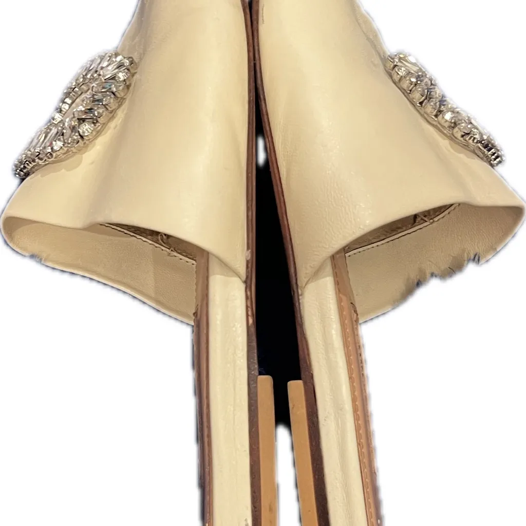Charles David Sorbet Broach Embellished Mules - Image 3