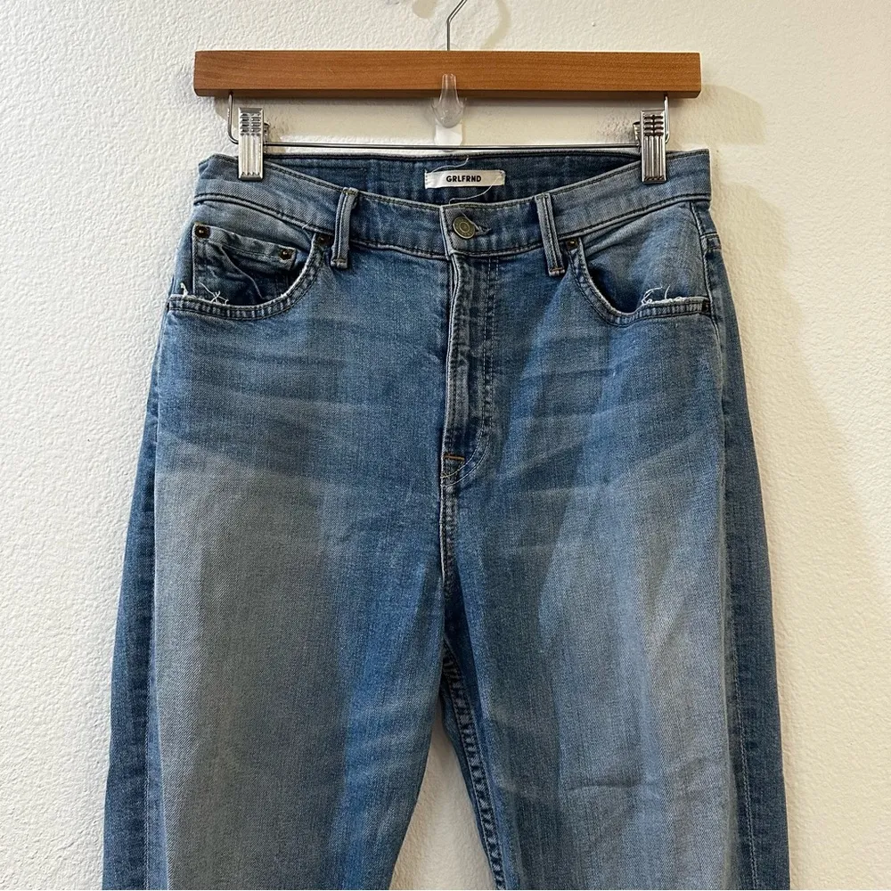 GRLFRND Kendall Women's Super Stretch High Rise Skinny Jeans Ankle Zip Size 28 - Image 4