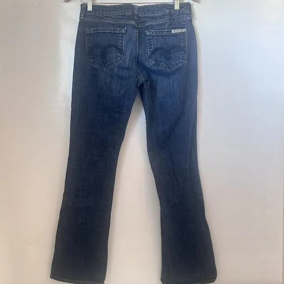 Mavi Jeans Womens 28 Blue Zoe Bootcut Med Wash Organic Cotton Low Rise Denim - Image 2