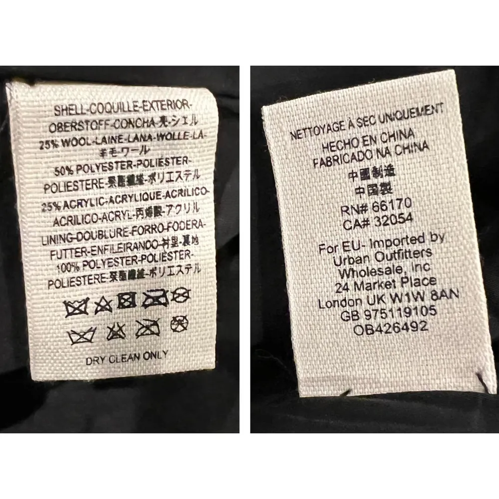 Free People  Fringe Wrap Blanket Coat Size Small - Image 7