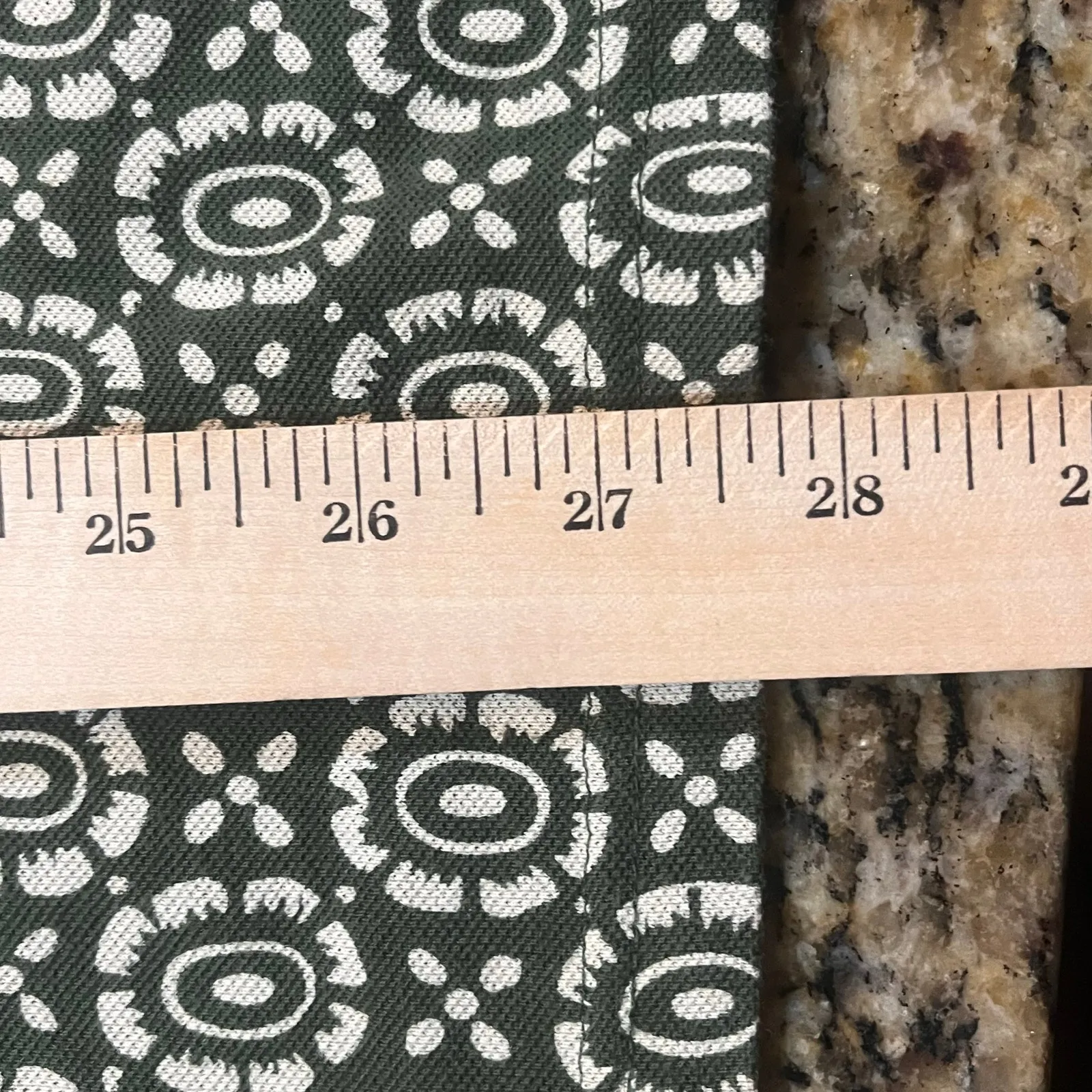 Vintage Ralph Lauren Polo Jeans Women S Green White Shirt Short Sleeve Geometric - Image 4