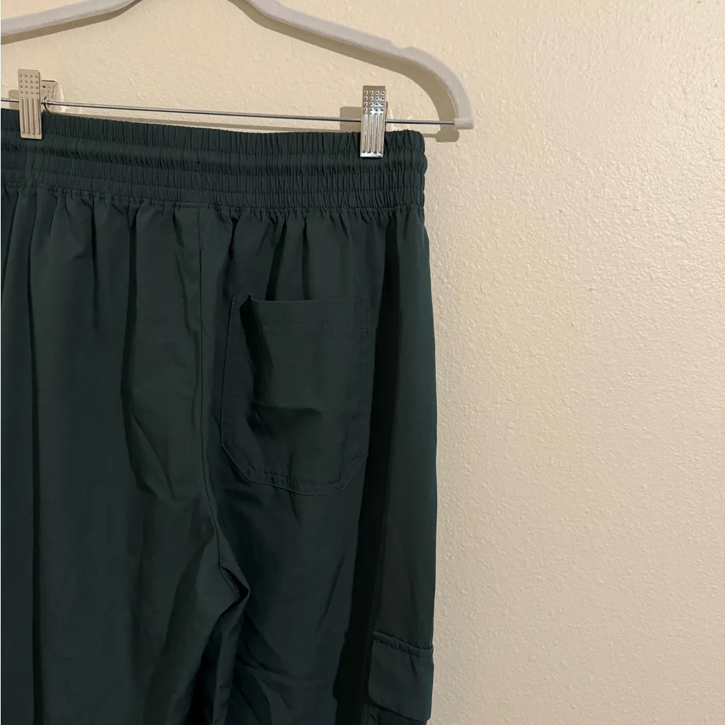 Dark Green Cargo Joggers - Image 4