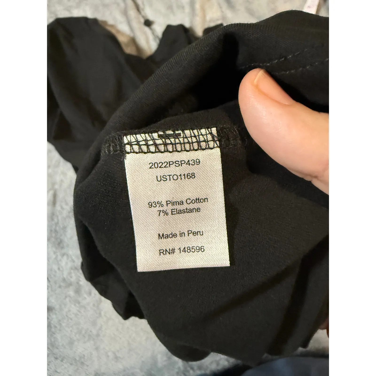 Universal Standard NWT  Size 4XS (00-0) TEE WITH BACK‎ ELASTIC Cinched Waist  ￼ - Image 3