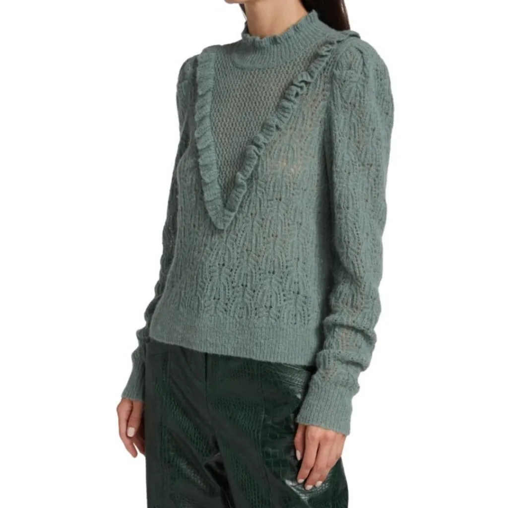 Veronica‎ Beard Alpaca Turtleneck Sweater Size: S - Image 2