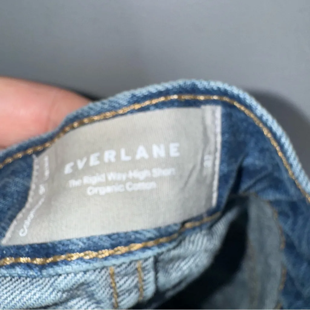 everlane rigid‎ way high Short Size 33 CP - Image 5