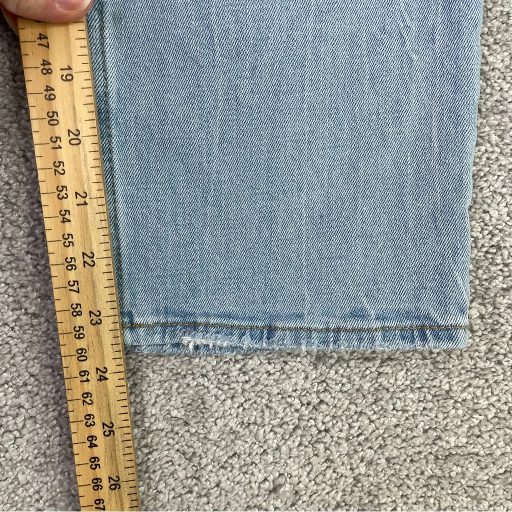 Abercrombie & Fitch Jeans Women's 27 Short Blue Ankle Straight Ultra High Rise - Image 10