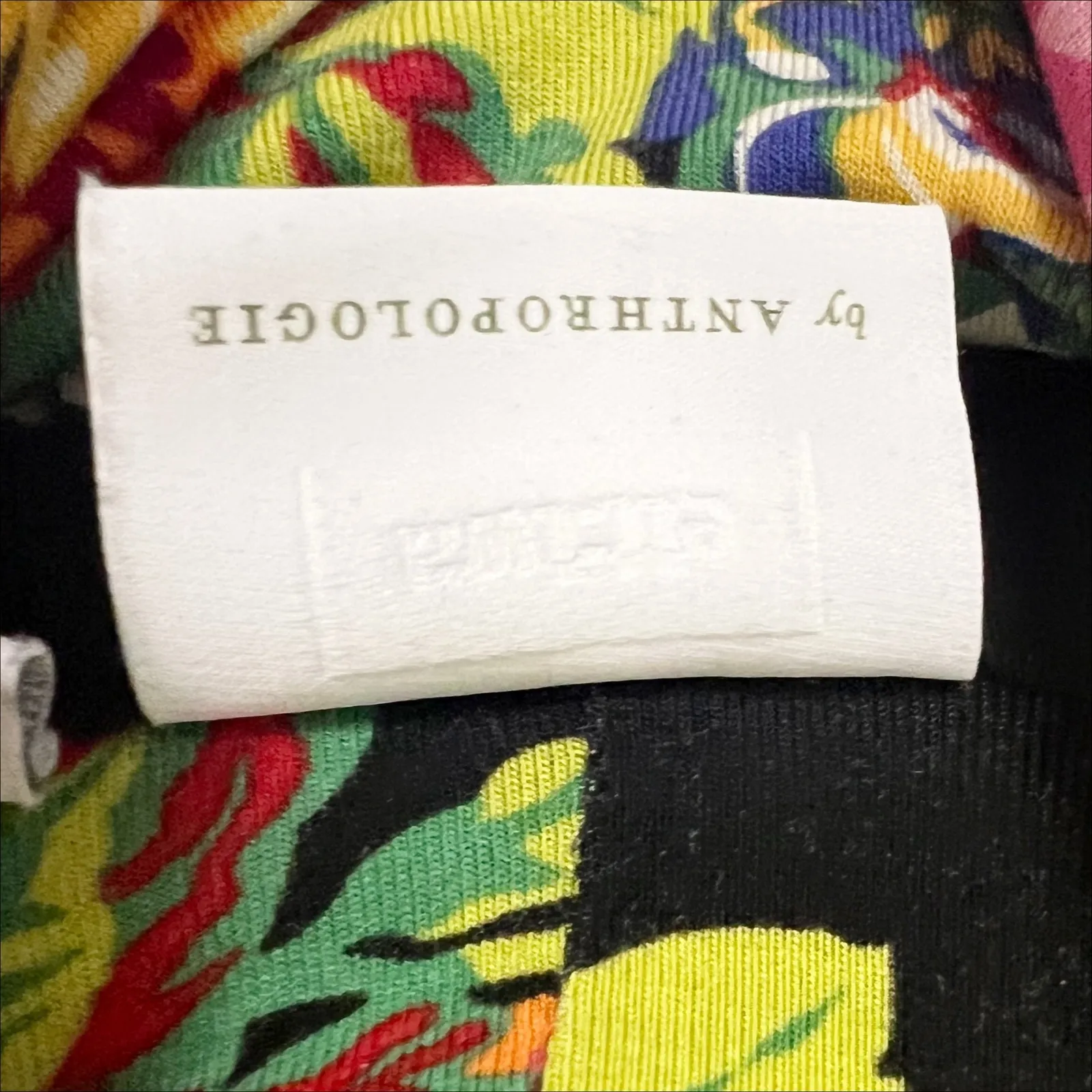 Ett:Twa by Anthropologie Coreyell Black Floral Turtleneck Dress Size XS - Image 5