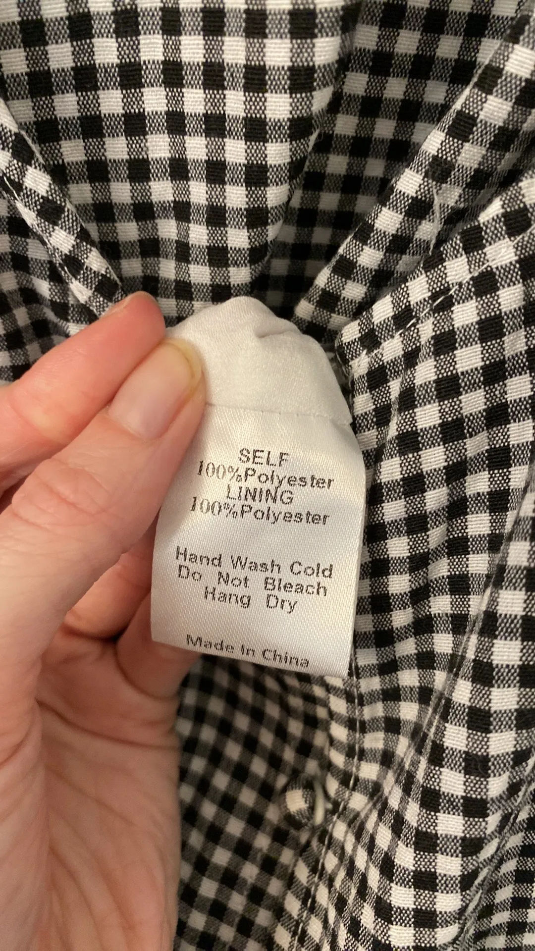 NWOT Joli Gingham Jumpsuit - Image 7