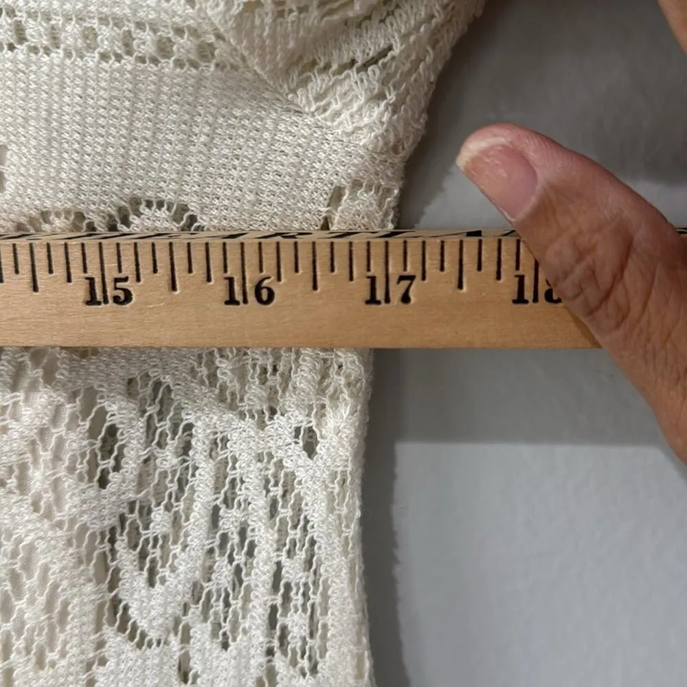 Free People Women’s Lace Dress Romantic Bohemian - Image 9