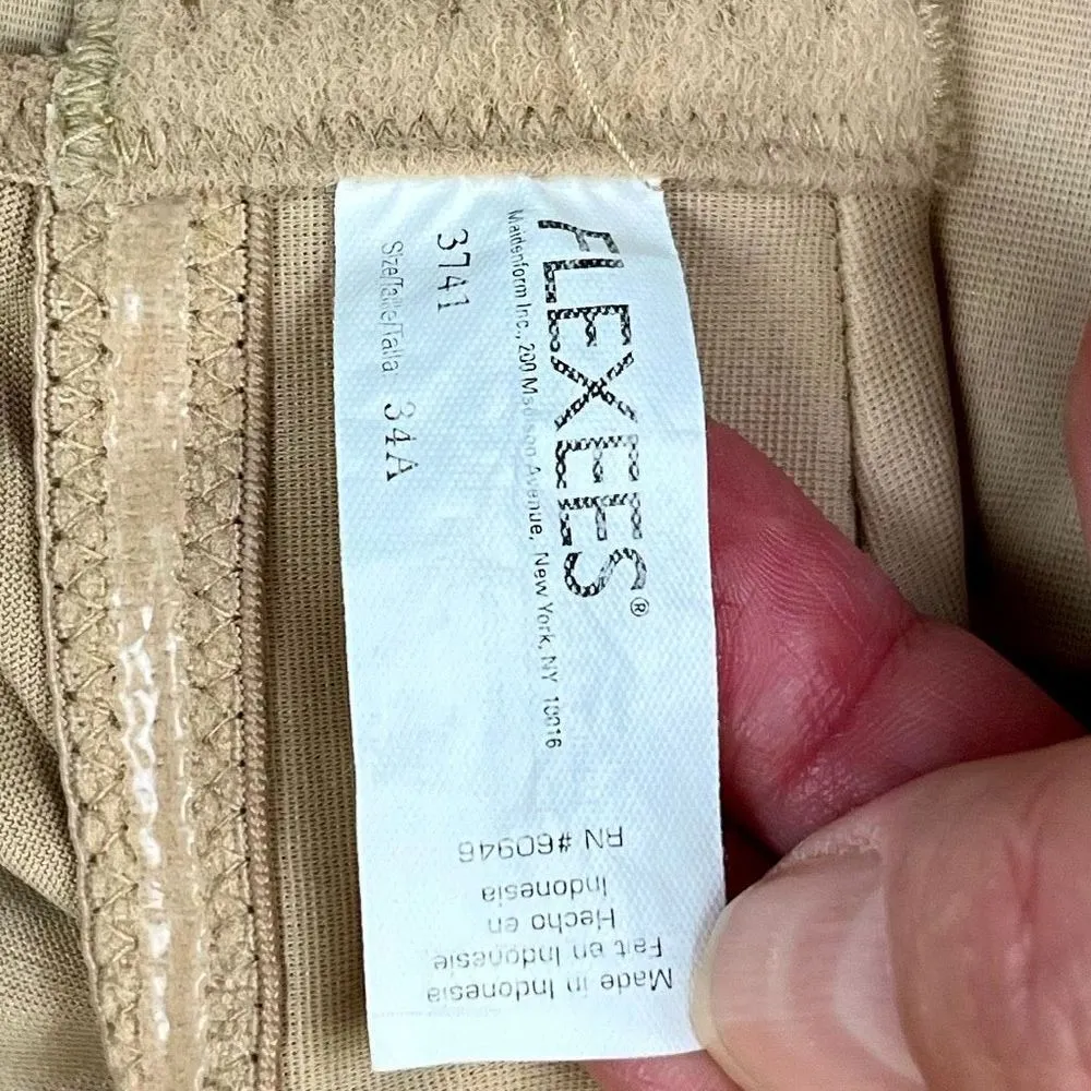Flexees Maidenform Women’s Strapless Shapewear Slip 34A Tan Size undefined - Image 7