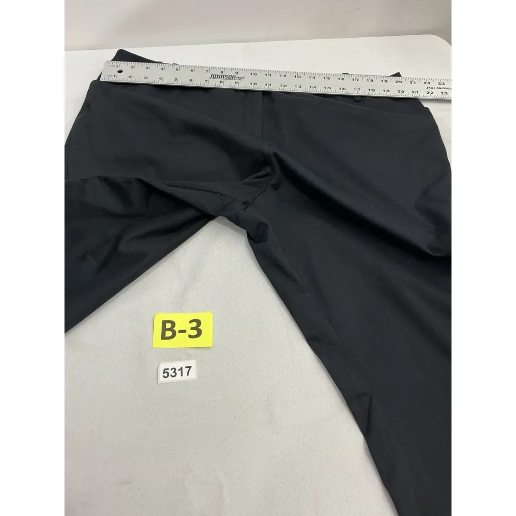 Womans Worthington Woman Stretch Casual Pants 20W Black Straight Wide Leg - Image 5