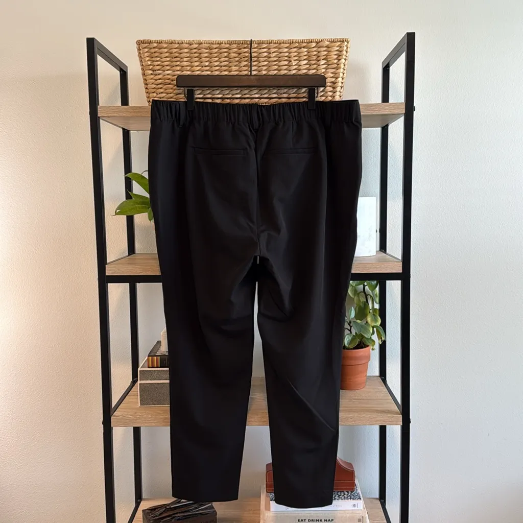 NWT Torrid High Rise Relaxed Taper Black Career Woven Dress Pant Trouser, 14 - Image 6