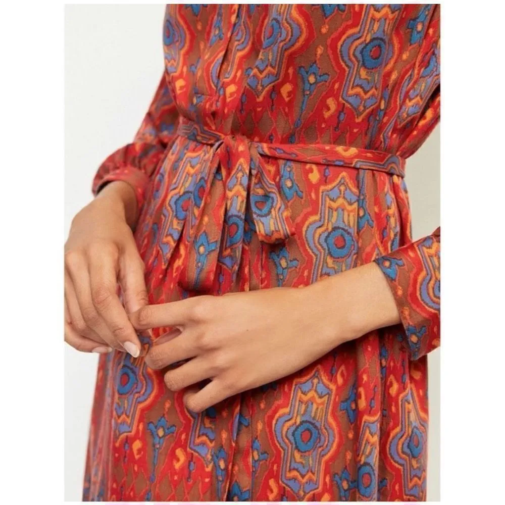 Anthropologie TINY Rosemary Tunic Red Motif Dress NWT sz XS - Image 10