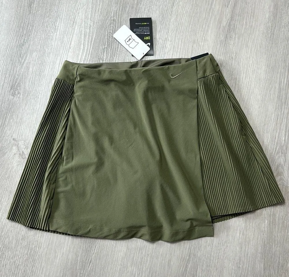 nwt // Nike flex golf victory drifit UV CK7797 Olive Green skort - Image 3