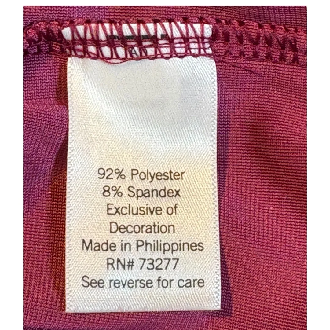 LC Lauren Conrad Dress Velvet Smocked Long Sleeve Ruffle Babydoll Size Large NWT - Image 8