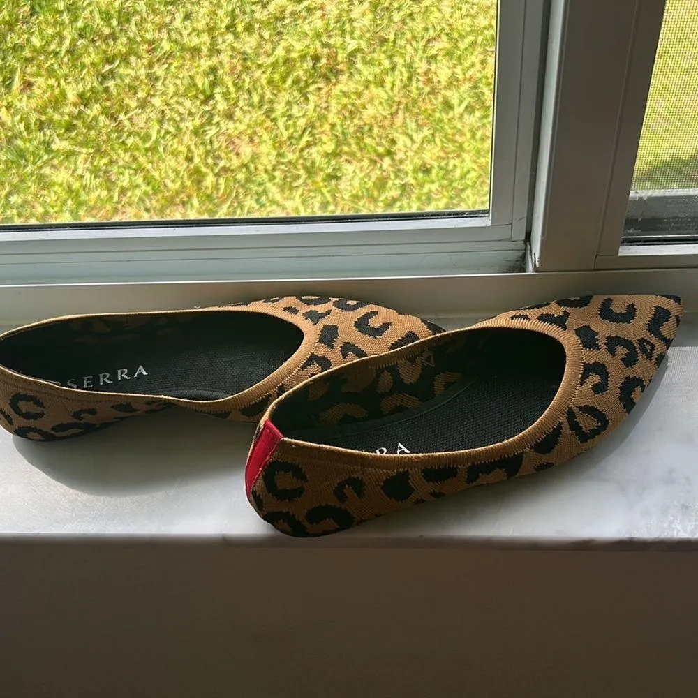 Leopard flats Size 7 - Image 2