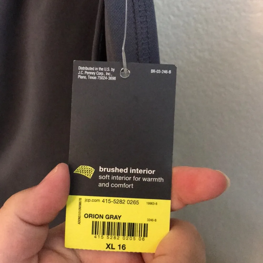 Xersion grey jogger size XL love spell out new - Image 5