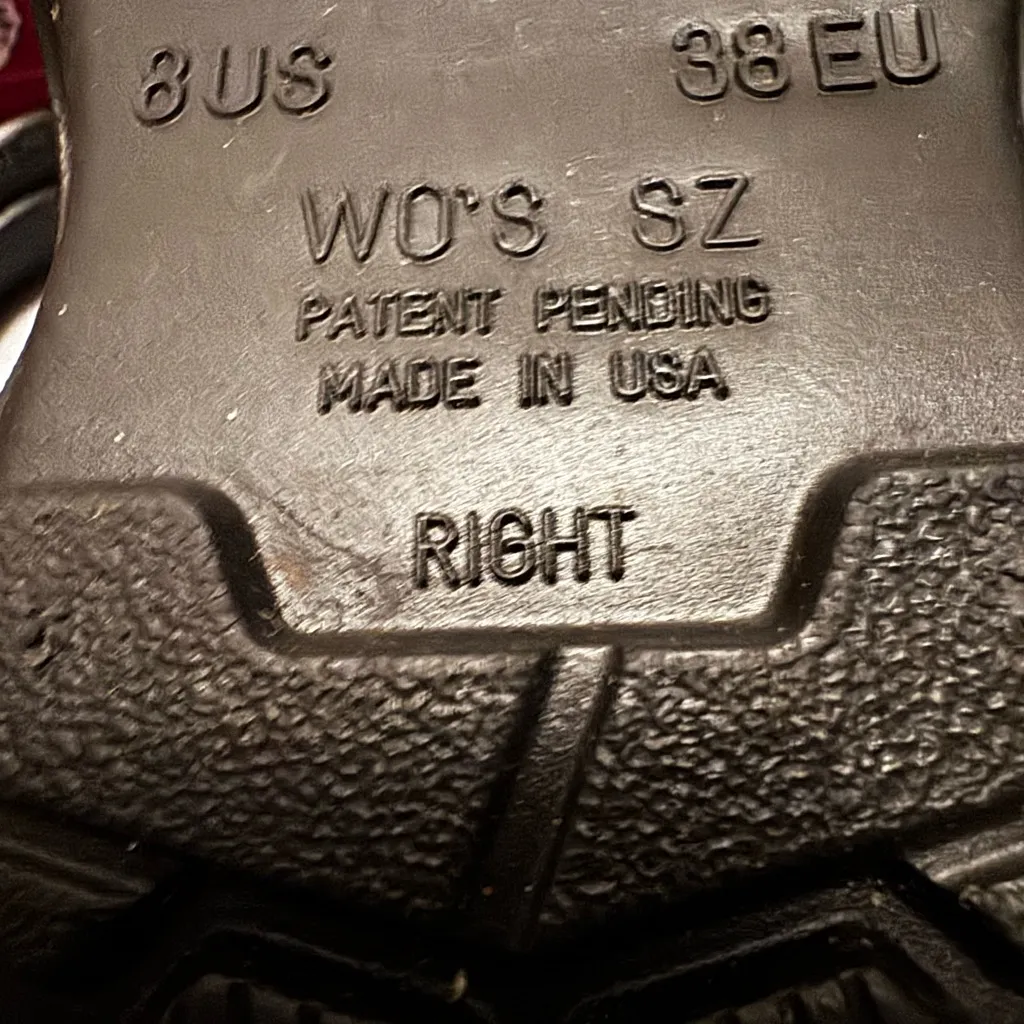 Sloggers Women's Red Chicken Print Ankle Boots Sz 8M Waterproof Gardening - Image 7